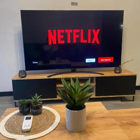 Near Airport Modern, Stylish Lejlighed *